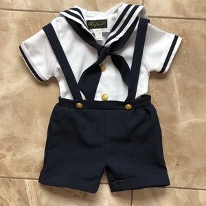 Sailor Boy Outfit for Infant or Toddler